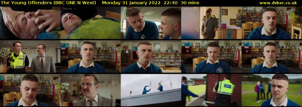 The Young Offenders (BBC ONE N West) Monday 31 January 2022 22:40 - 23:10
