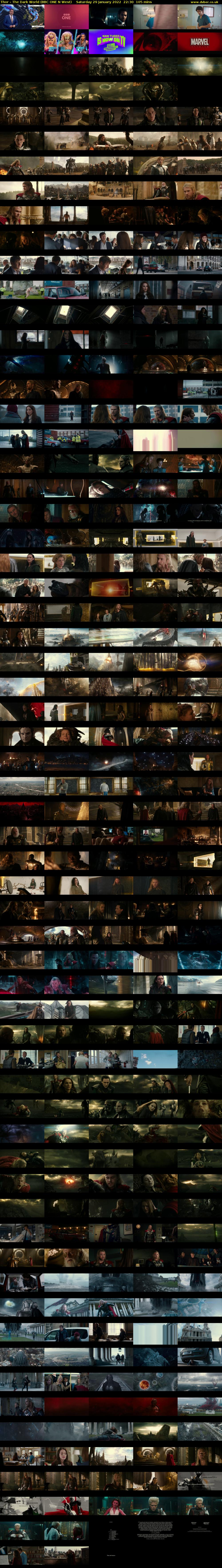 Thor - The Dark World (BBC ONE N West) Saturday 29 January 2022 22:30 - 00:15