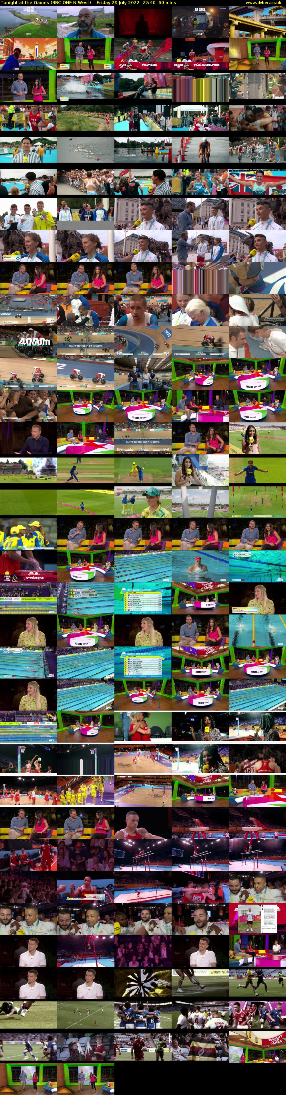 Tonight at the Games (BBC ONE N West) Friday 29 July 2022 22:40 - 23:40