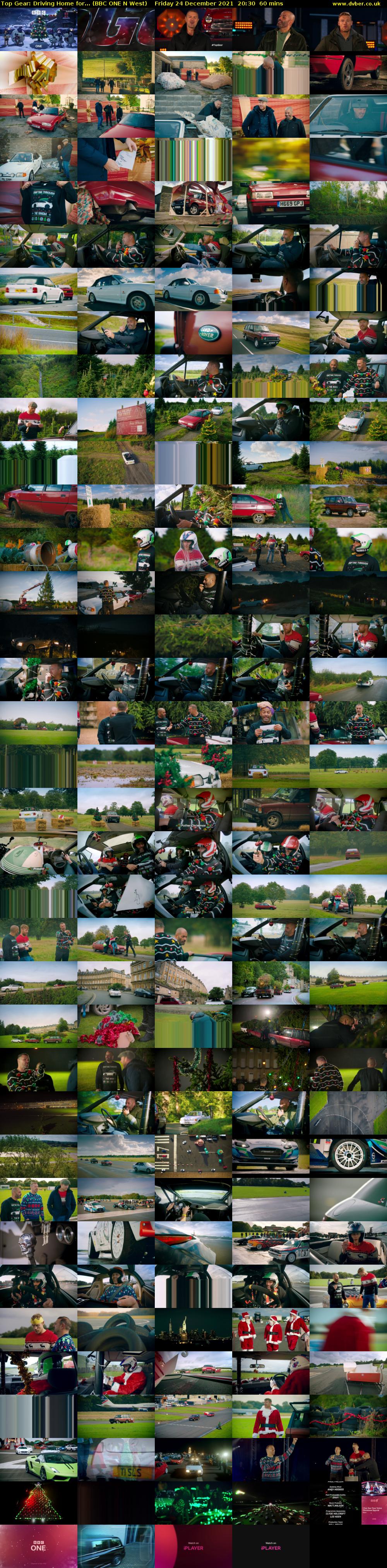 Top Gear: Driving Home for... (BBC ONE N West) Friday 24 December 2021 20:30 - 21:30