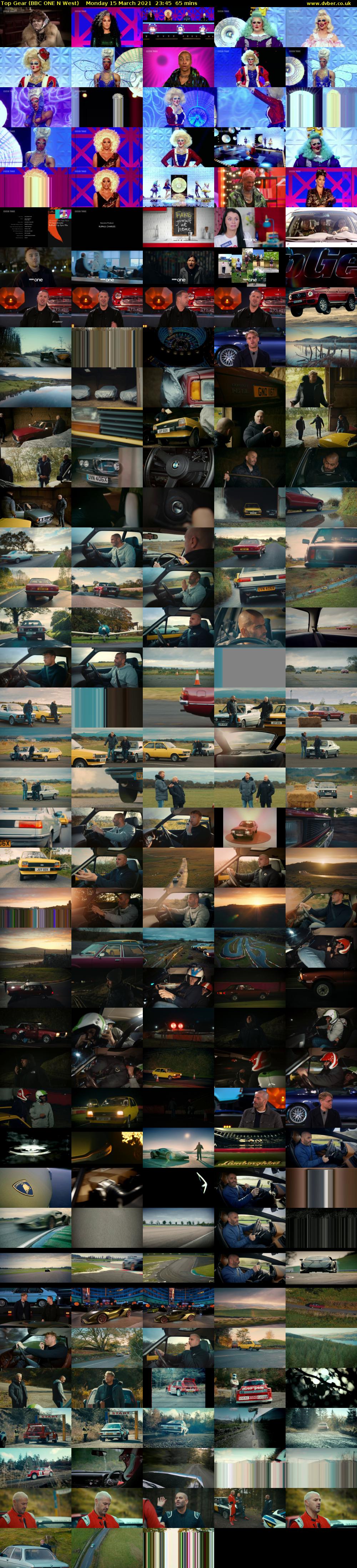 Top Gear (BBC ONE N West) Monday 15 March 2021 23:45 - 00:50