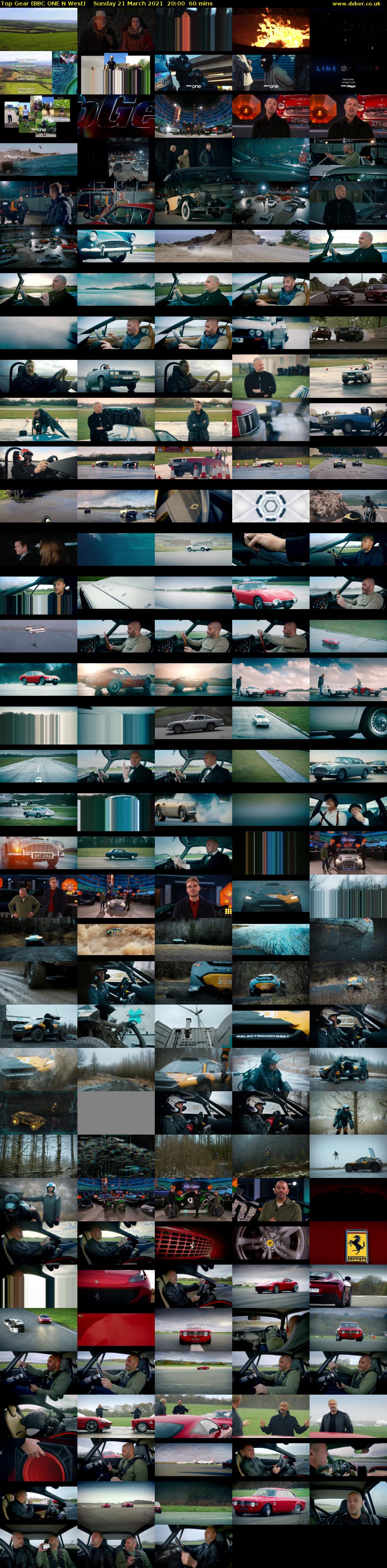 Top Gear (BBC ONE N West) Sunday 21 March 2021 20:00 - 21:00