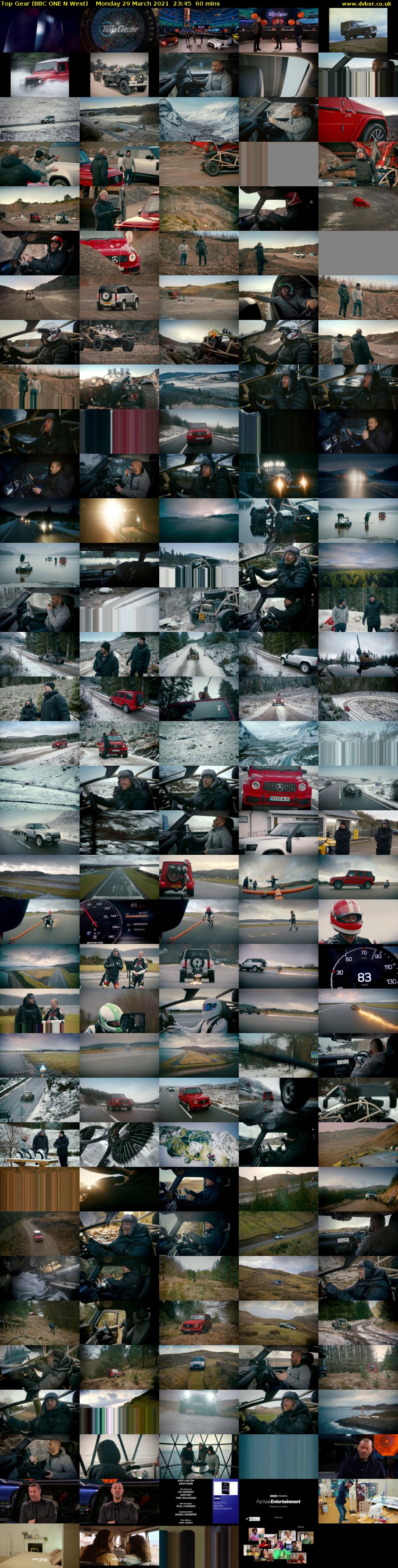 Top Gear (BBC ONE N West) Monday 29 March 2021 23:45 - 00:45