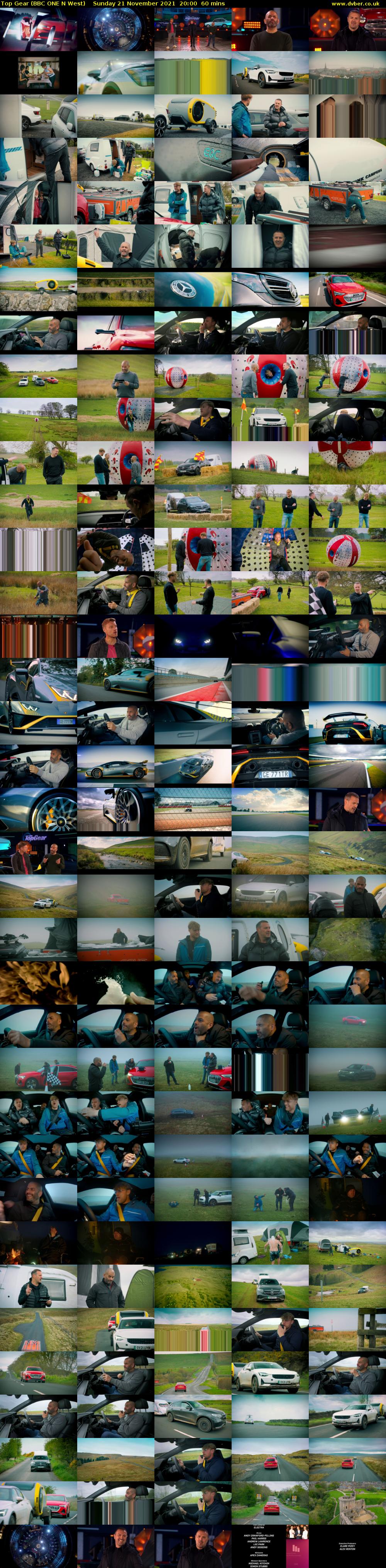 Top Gear (BBC ONE N West) Sunday 21 November 2021 20:00 - 21:00