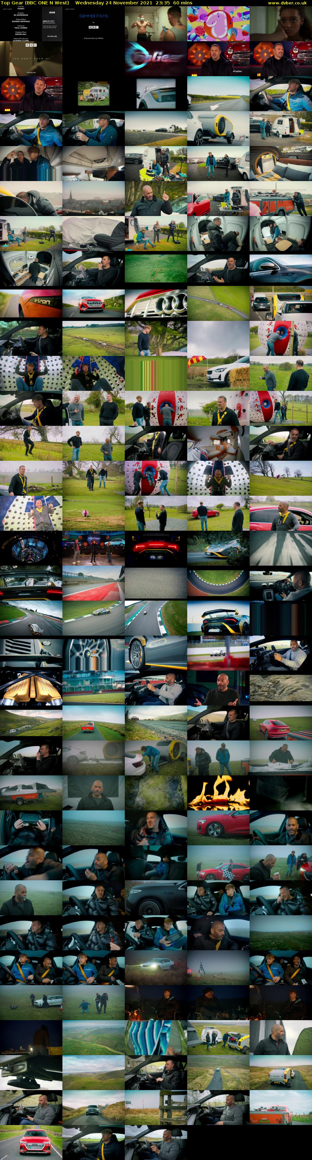 Top Gear (BBC ONE N West) Wednesday 24 November 2021 23:35 - 00:35