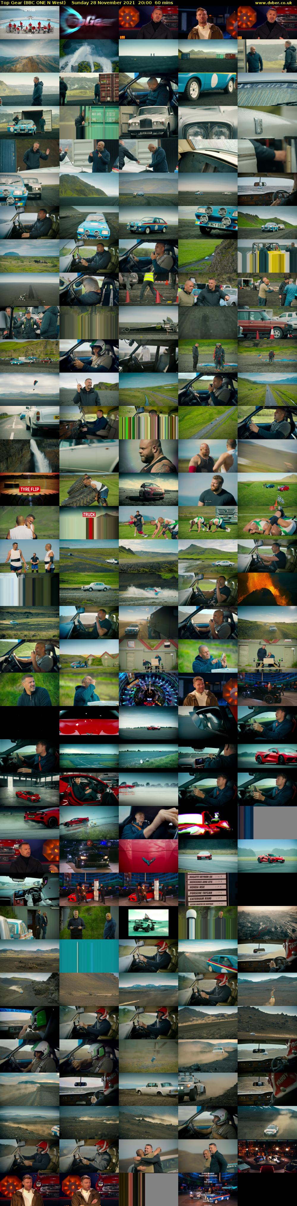 Top Gear (BBC ONE N West) Sunday 28 November 2021 20:00 - 21:00