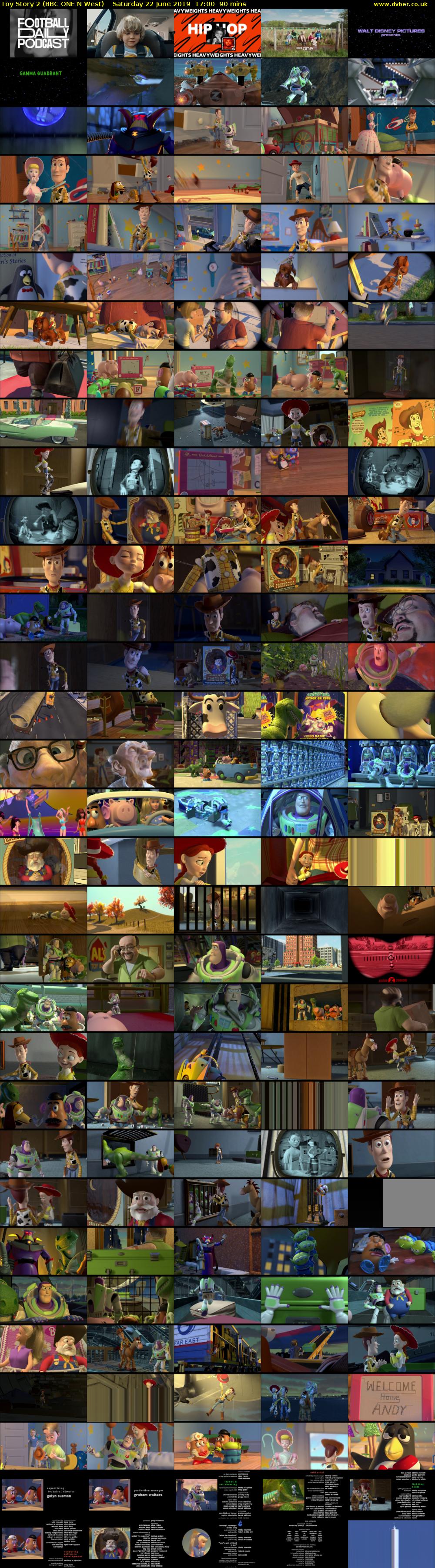 Toy Story 2 (BBC ONE N West) Saturday 22 June 2019 17:00 - 18:30