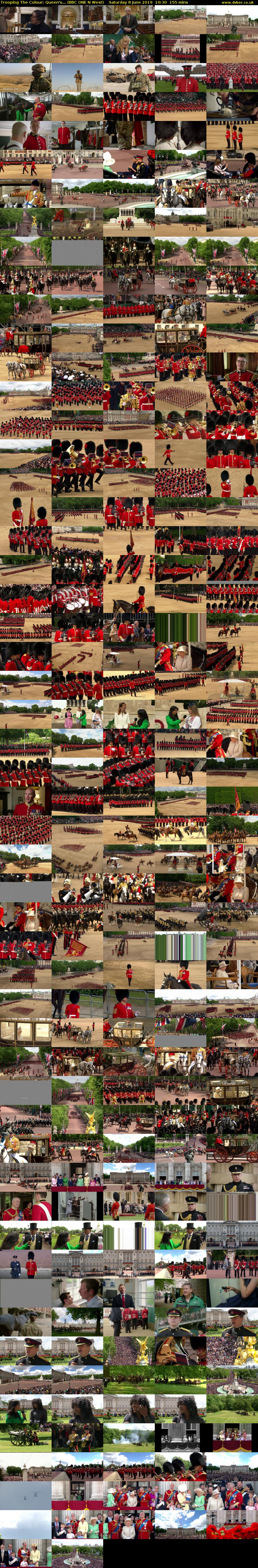 Trooping The Colour: Queen's... (BBC ONE N West) Saturday 8 June 2019 10:30 - 13:05