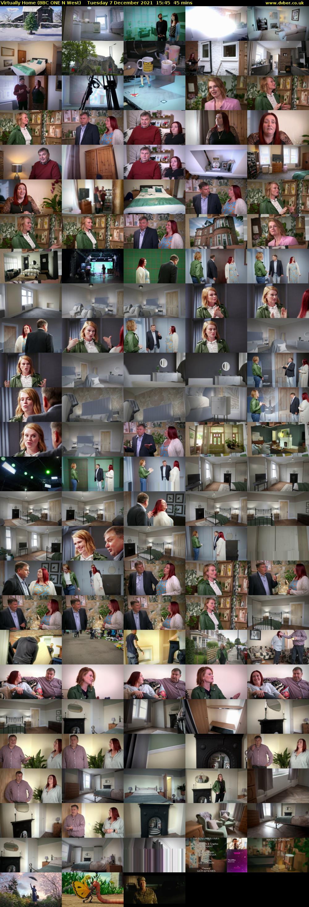 Virtually Home (BBC ONE N West) Tuesday 7 December 2021 15:45 - 16:30
