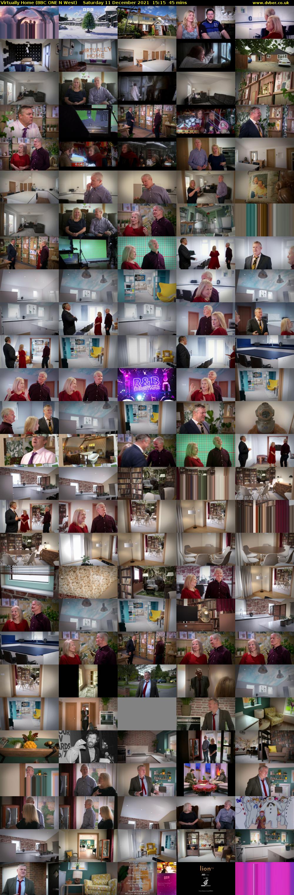 Virtually Home (BBC ONE N West) Saturday 11 December 2021 15:15 - 16:00