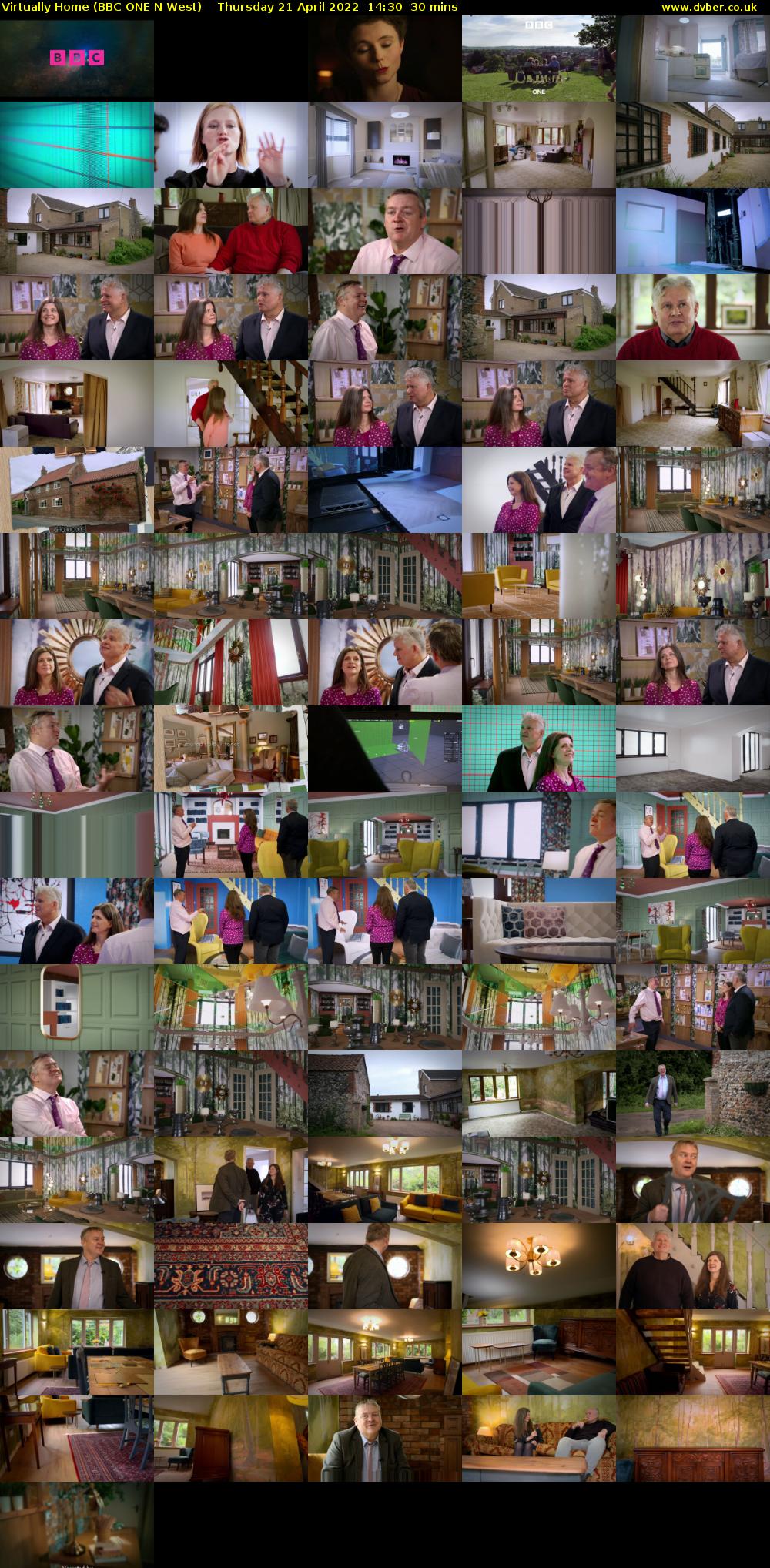 Virtually Home (BBC ONE N West) Thursday 21 April 2022 14:30 - 15:00