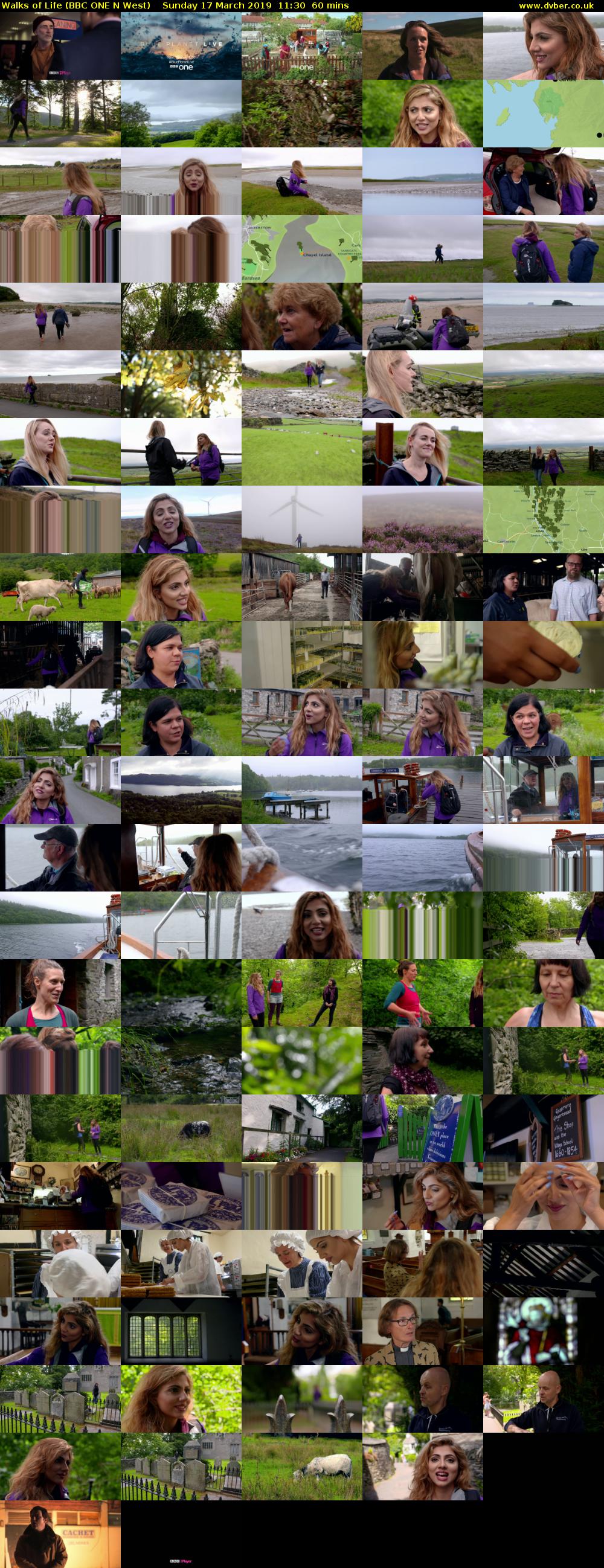 Walks of Life (BBC ONE N West) Sunday 17 March 2019 11:30 - 12:30