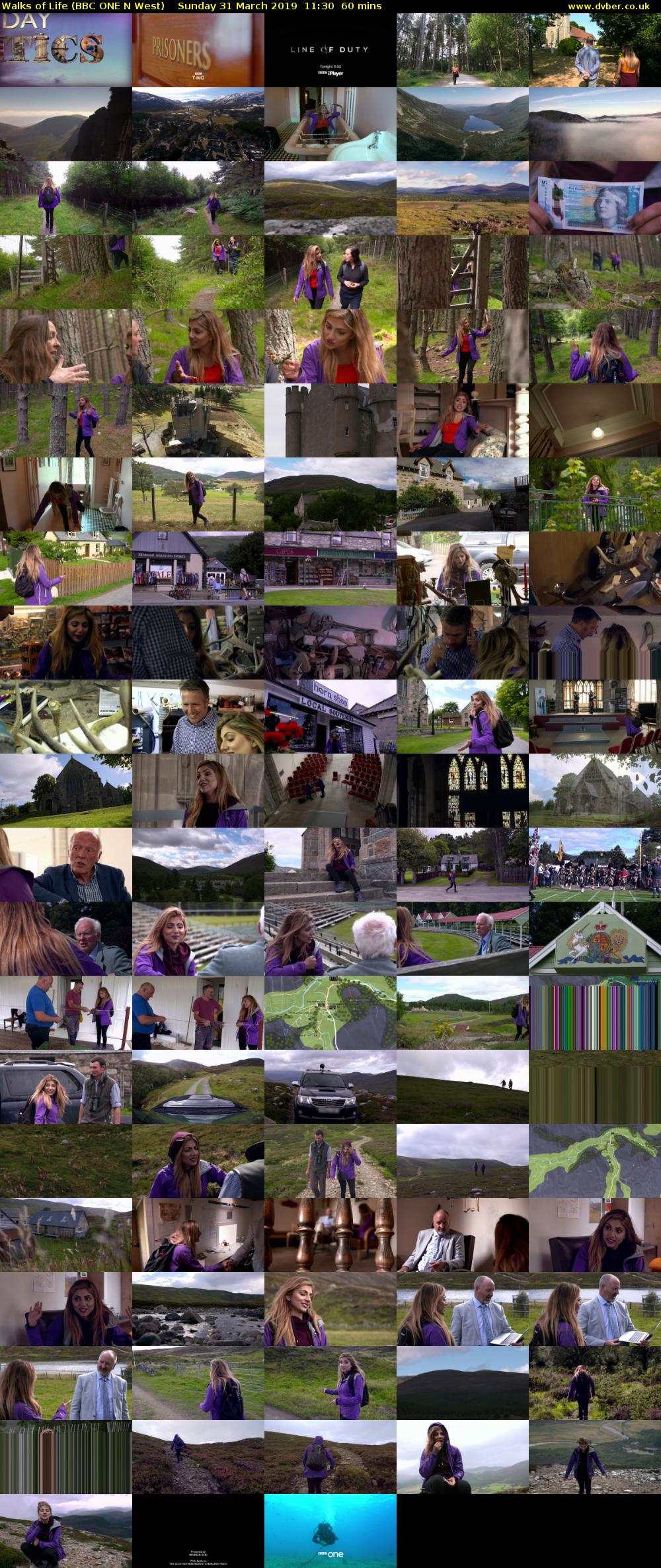 Walks of Life (BBC ONE N West) Sunday 31 March 2019 11:30 - 12:30