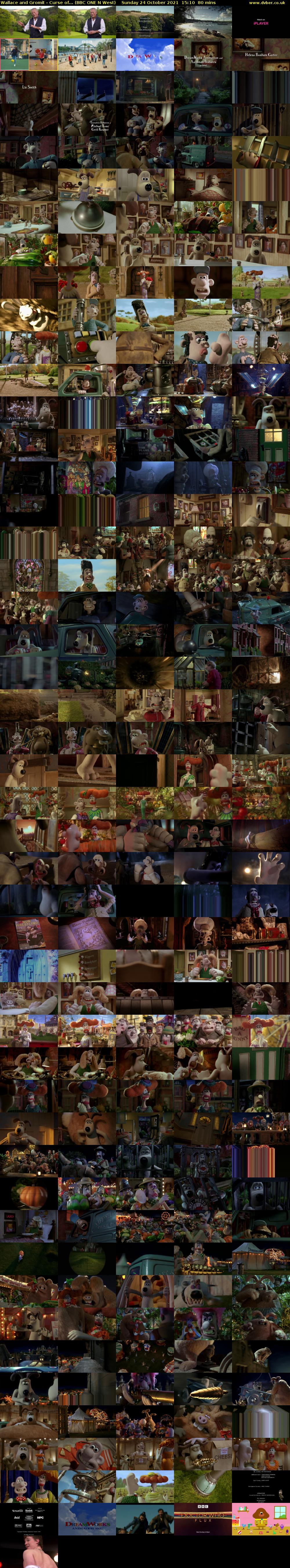 Wallace and Gromit - Curse of... (BBC ONE N West) Sunday 24 October 2021 15:10 - 16:30