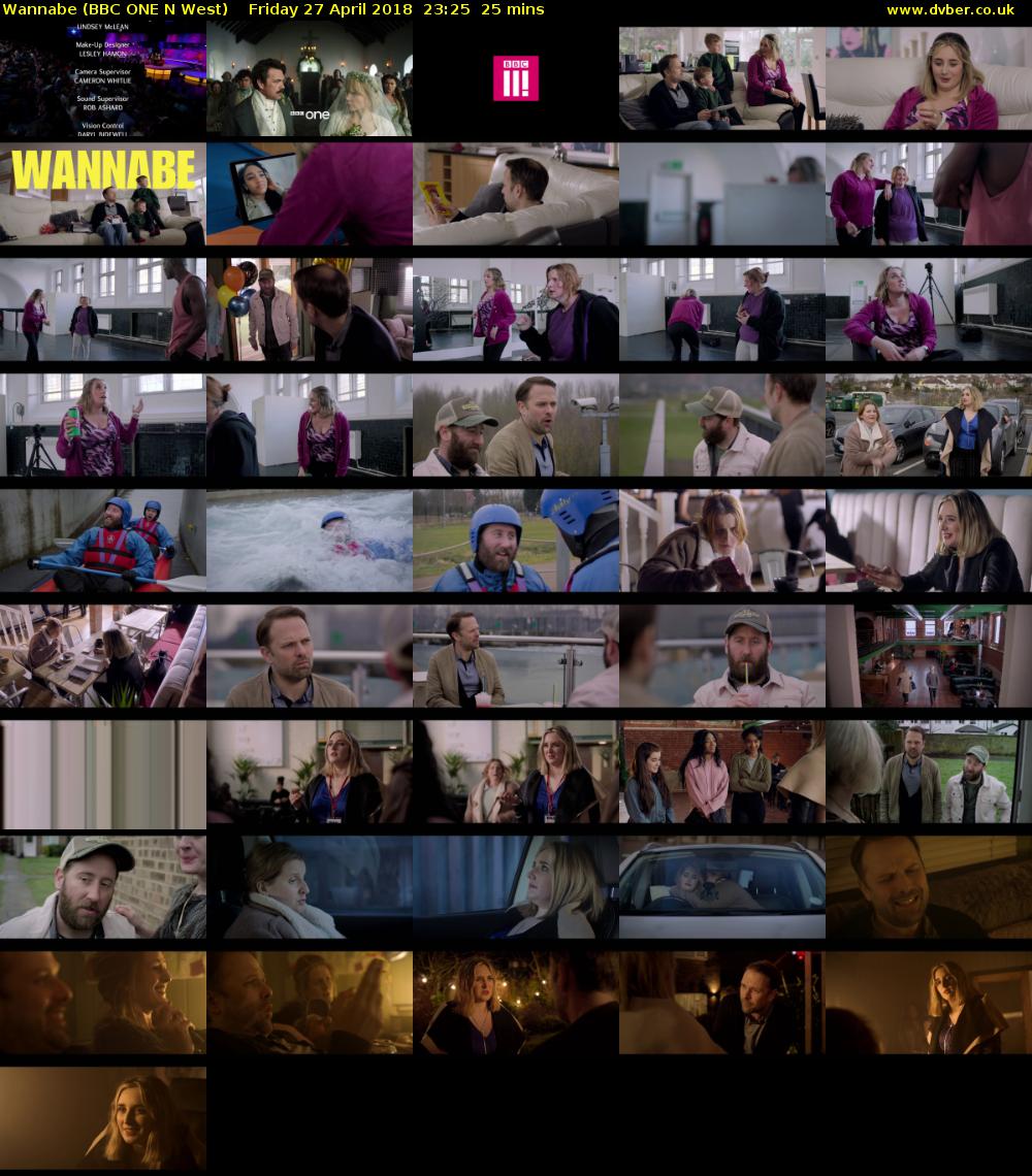 Wannabe (BBC ONE N West) Friday 27 April 2018 23:25 - 23:50