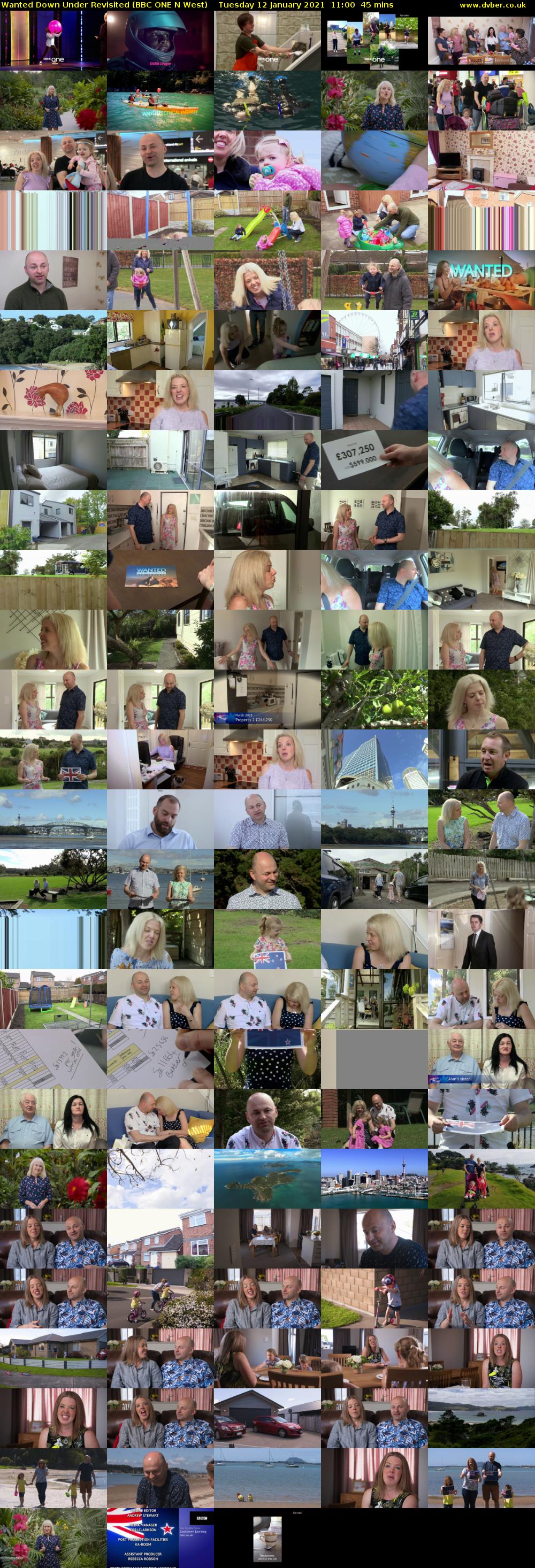 Wanted Down Under Revisited (BBC ONE N West) Tuesday 12 January 2021 11:00 - 11:45