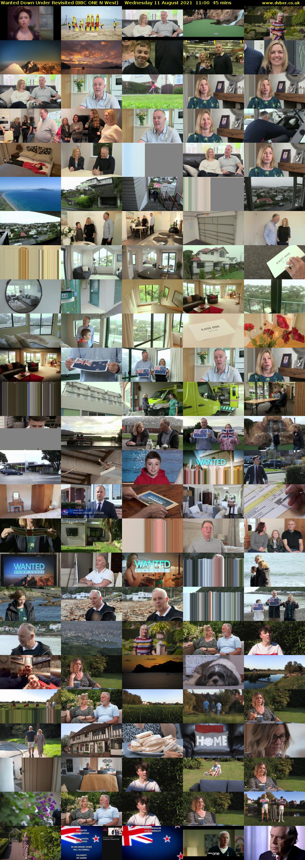 Wanted Down Under Revisited (BBC ONE N West) Wednesday 11 August 2021 11:00 - 11:45