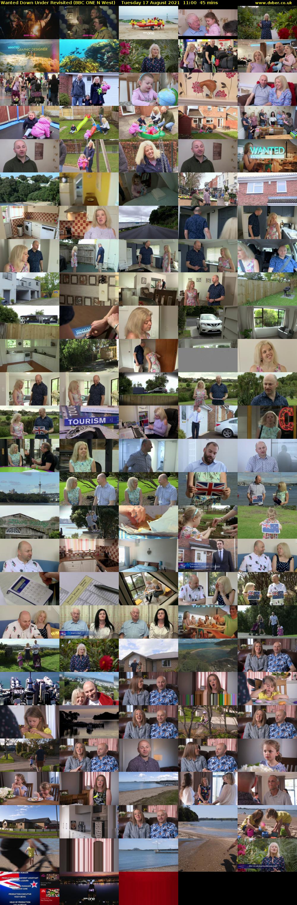 Wanted Down Under Revisited (BBC ONE N West) Tuesday 17 August 2021 11:00 - 11:45