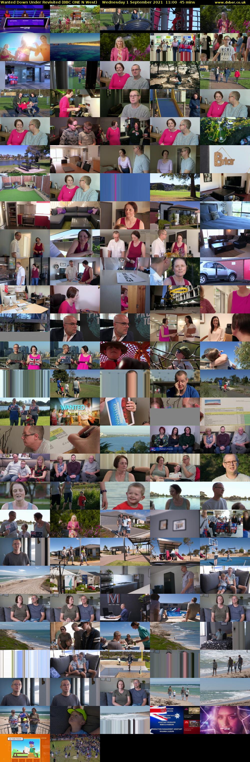 Wanted Down Under Revisited (BBC ONE N West) Wednesday 1 September 2021 11:00 - 11:45
