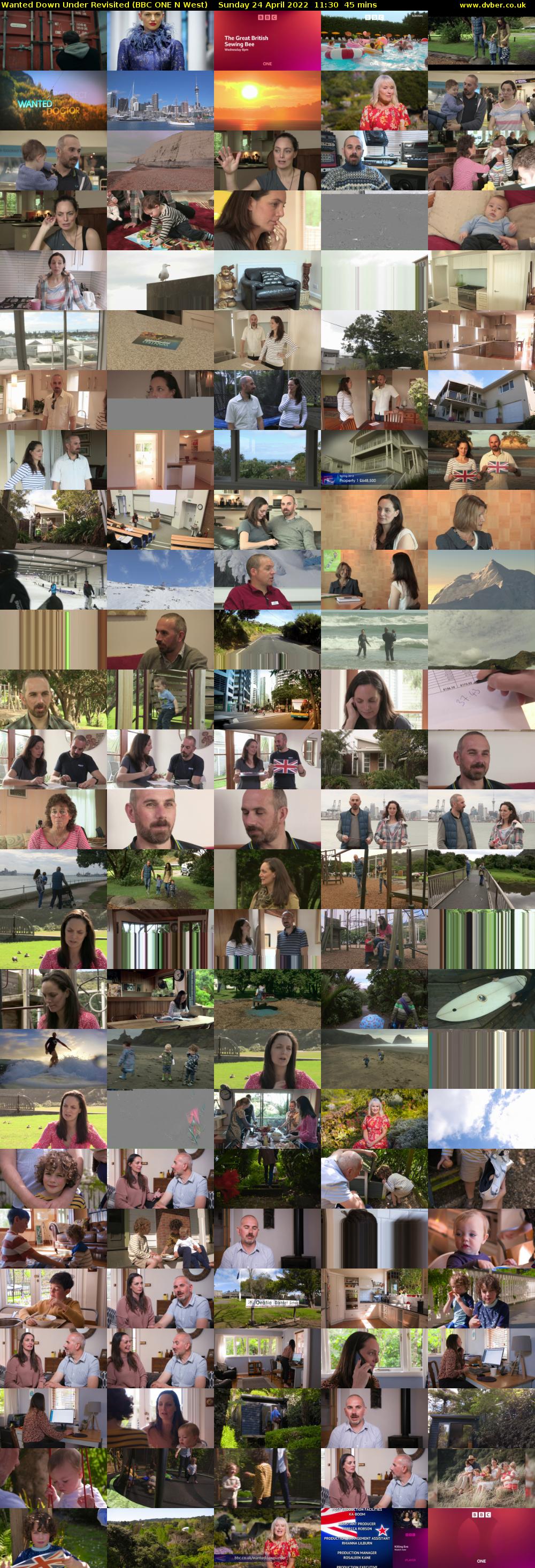 Wanted Down Under Revisited (BBC ONE N West) Sunday 24 April 2022 11:30 - 12:15