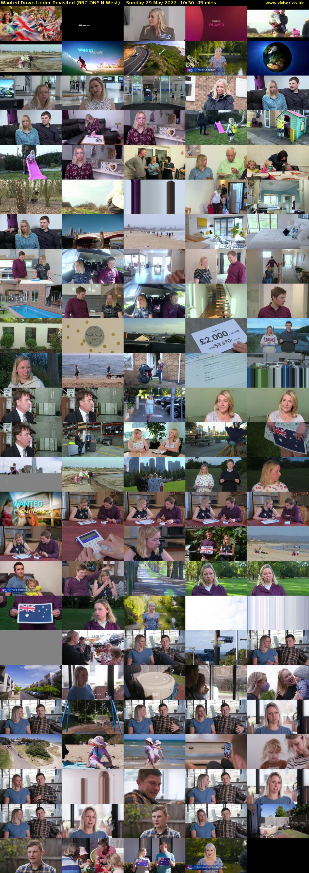 Wanted Down Under Revisited (BBC ONE N West) Sunday 29 May 2022 10:30 - 11:15