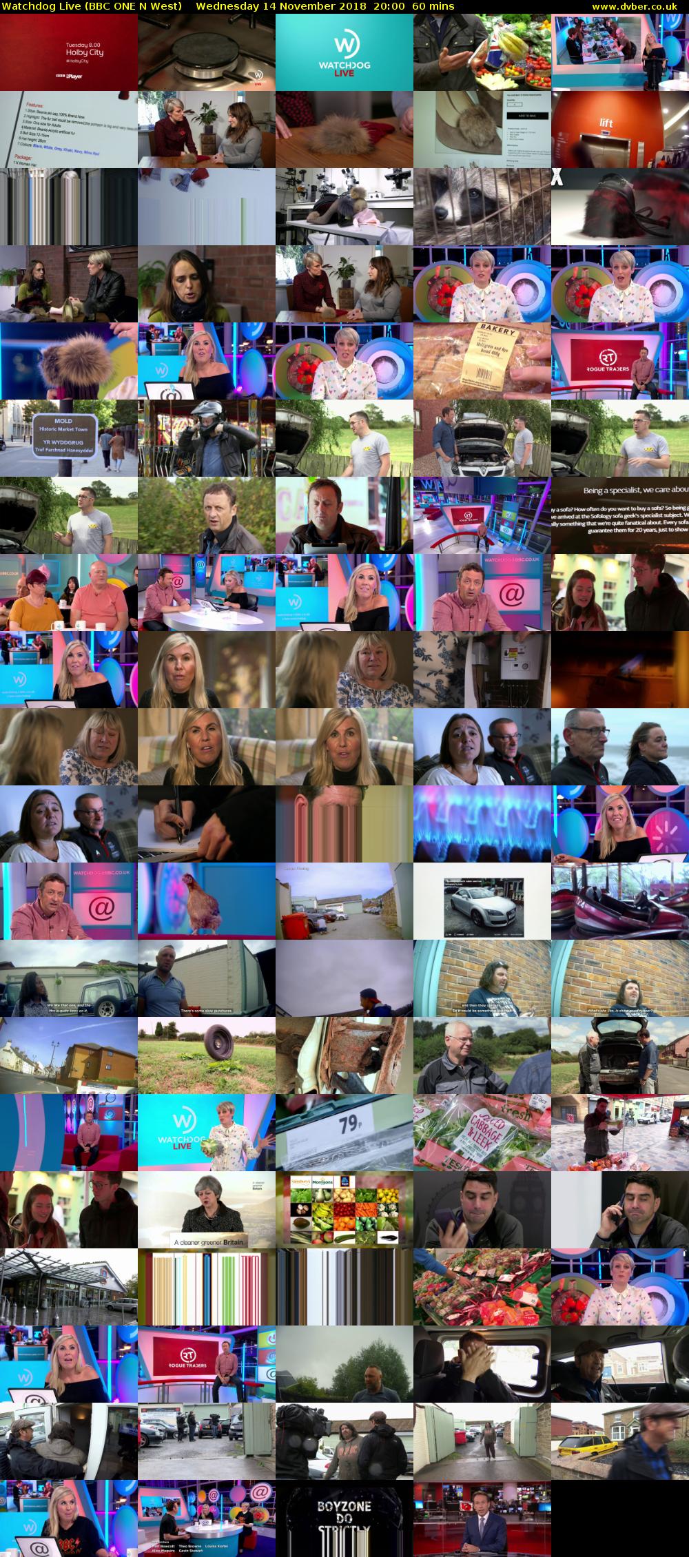 Watchdog Live (BBC ONE N West) Wednesday 14 November 2018 20:00 - 21:00