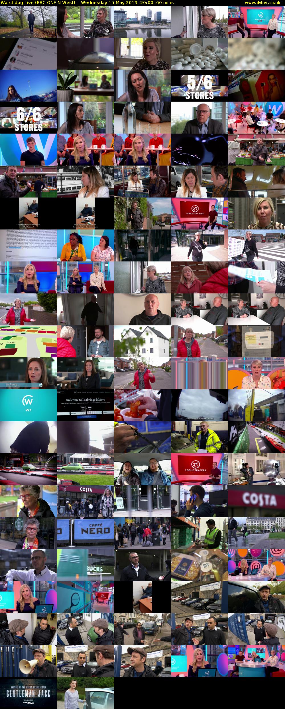 Watchdog Live (BBC ONE N West) Wednesday 15 May 2019 20:00 - 21:00