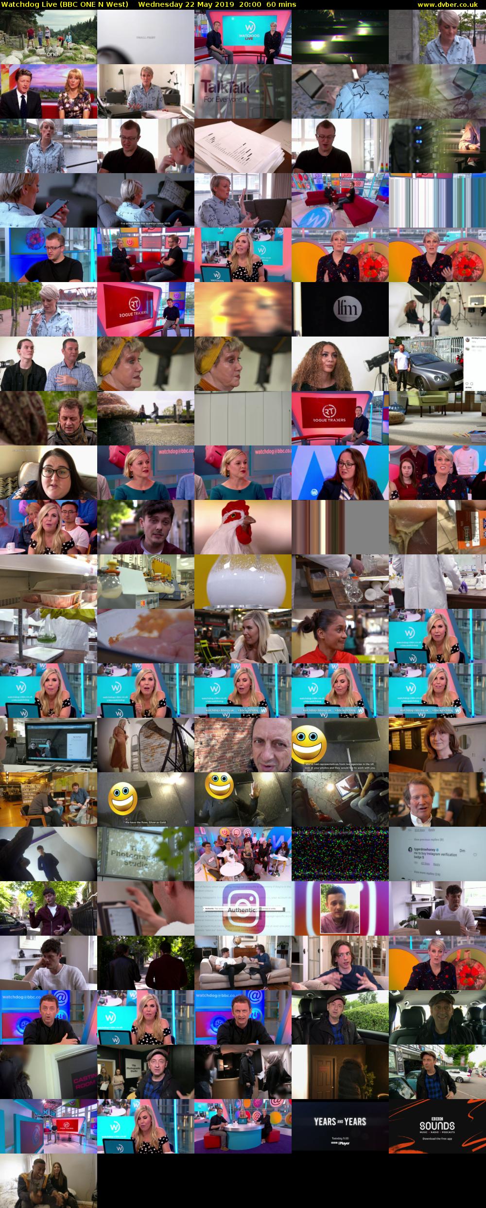 Watchdog Live (BBC ONE N West) Wednesday 22 May 2019 20:00 - 21:00