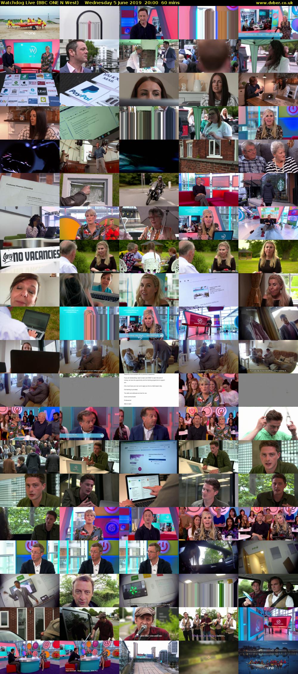 Watchdog Live (BBC ONE N West) Wednesday 5 June 2019 20:00 - 21:00