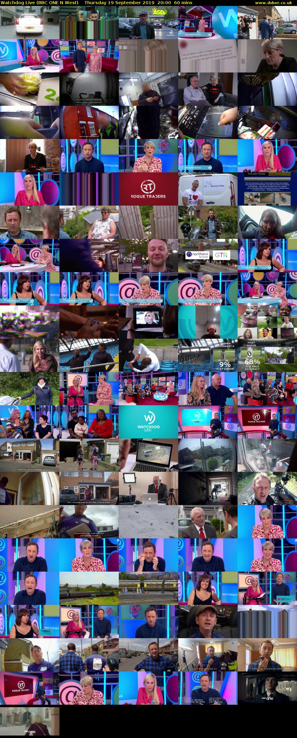 Watchdog Live (BBC ONE N West) Thursday 19 September 2019 20:00 - 21:00