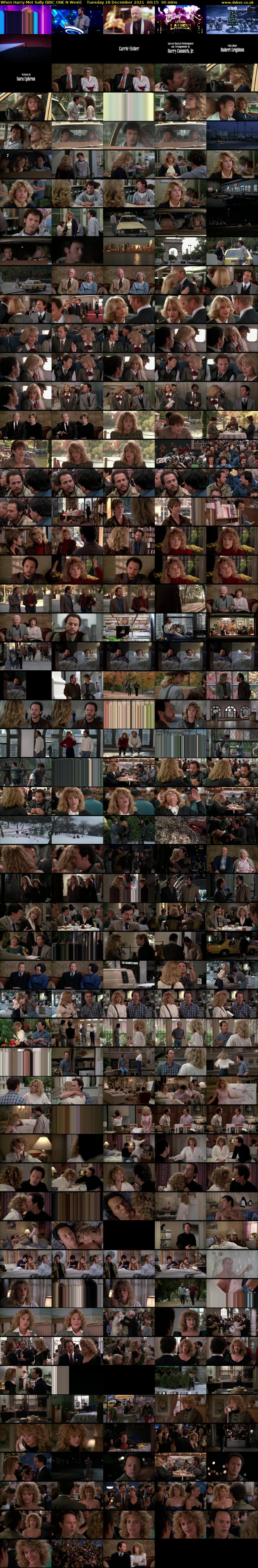 When Harry Met Sally (BBC ONE N West) Tuesday 28 December 2021 00:15 - 01:45