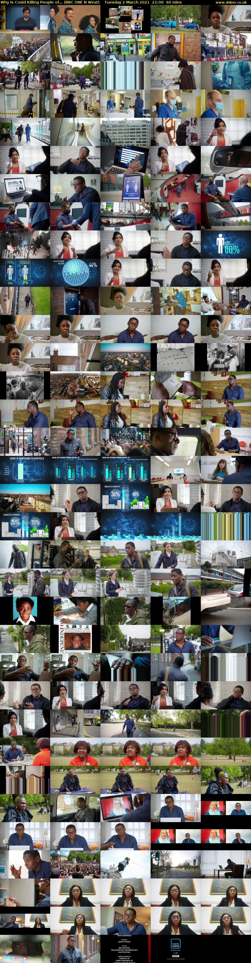 Why Is Covid Killing People of... (BBC ONE N West) Tuesday 2 March 2021 21:00 - 22:00