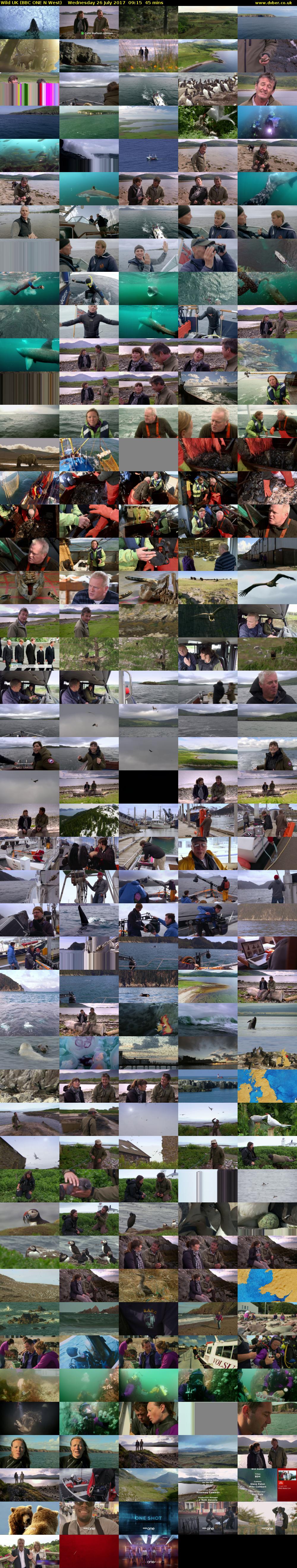 Wild UK (BBC ONE N West) Wednesday 26 July 2017 09:15 - 10:00
