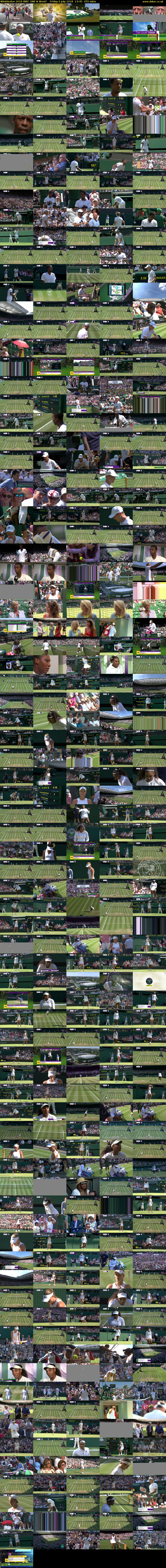 Wimbledon 2018 (BBC ONE N West) Friday 6 July 2018 13:45 - 18:00
