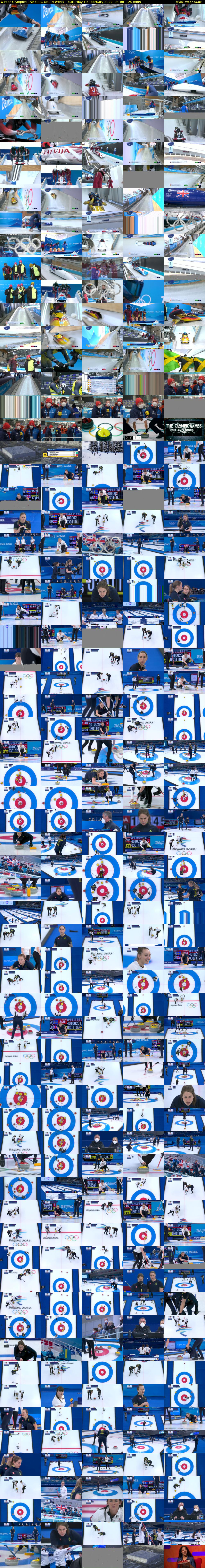 Winter Olympics Live (BBC ONE N West) Saturday 19 February 2022 04:00 - 06:00