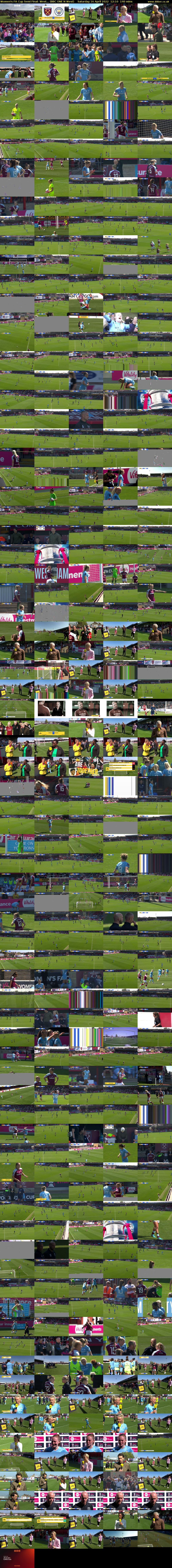 Women's FA Cup Semi Final: West... (BBC ONE N West) Saturday 16 April 2022 12:10 - 14:30