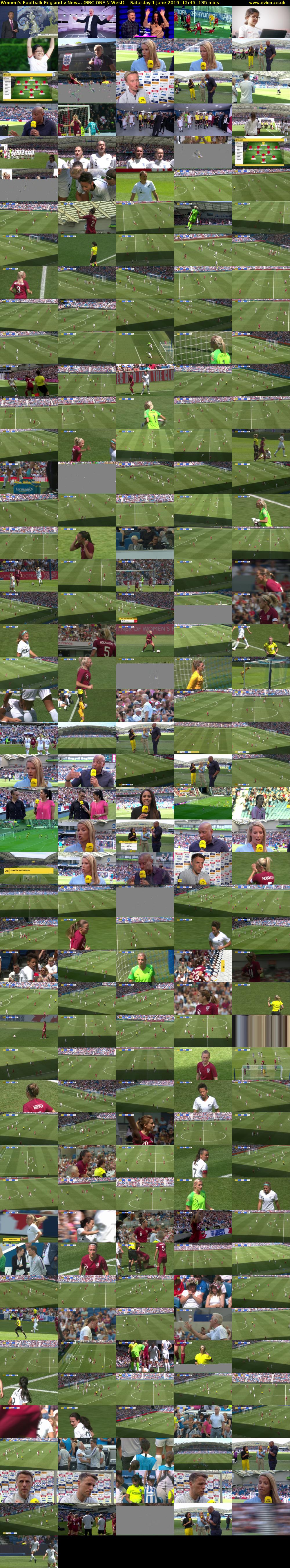 Women's Football: England v New... (BBC ONE N West) Saturday 1 June 2019 12:45 - 15:00