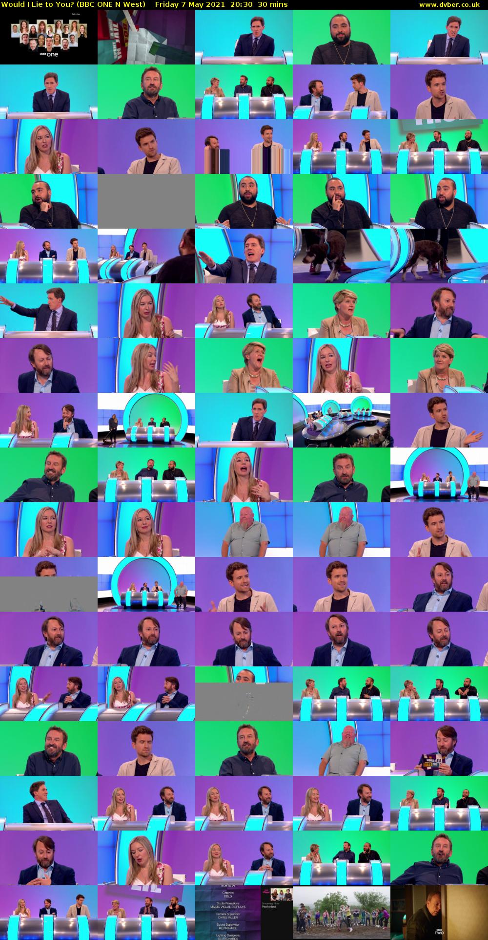 Would I Lie to You? (BBC ONE N West) Friday 7 May 2021 20:30 - 21:00