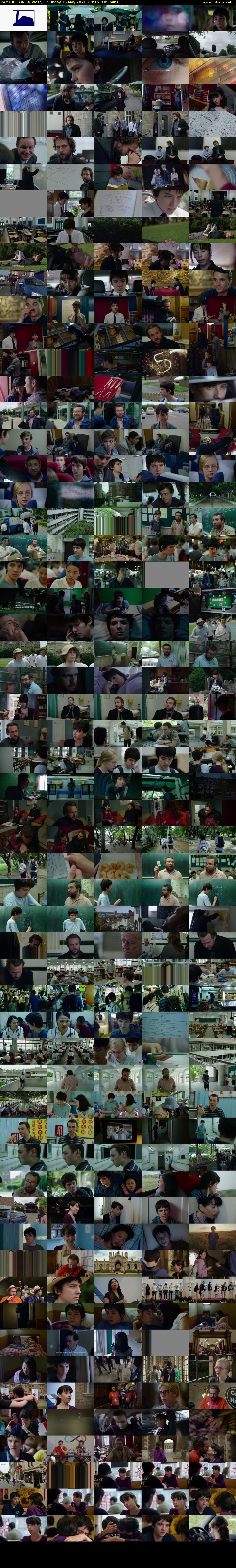 X+Y (BBC ONE N West) Sunday 16 May 2021 00:15 - 02:00