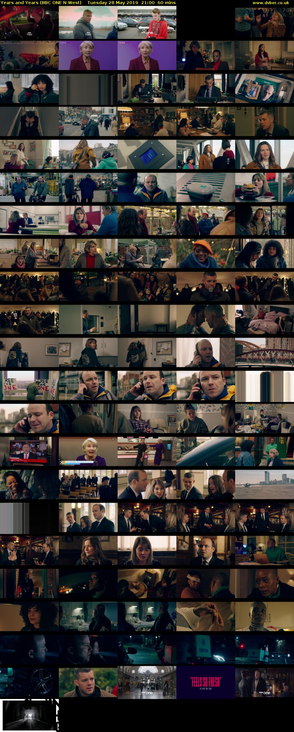 Years and Years (BBC ONE N West) Tuesday 28 May 2019 21:00 - 22:00