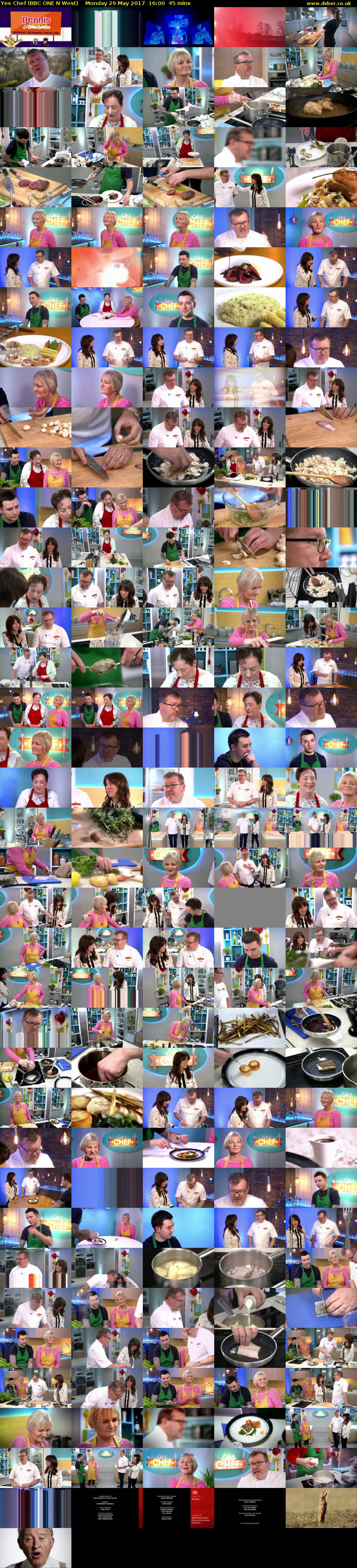 Yes Chef (BBC ONE N West) Monday 29 May 2017 16:00 - 16:45