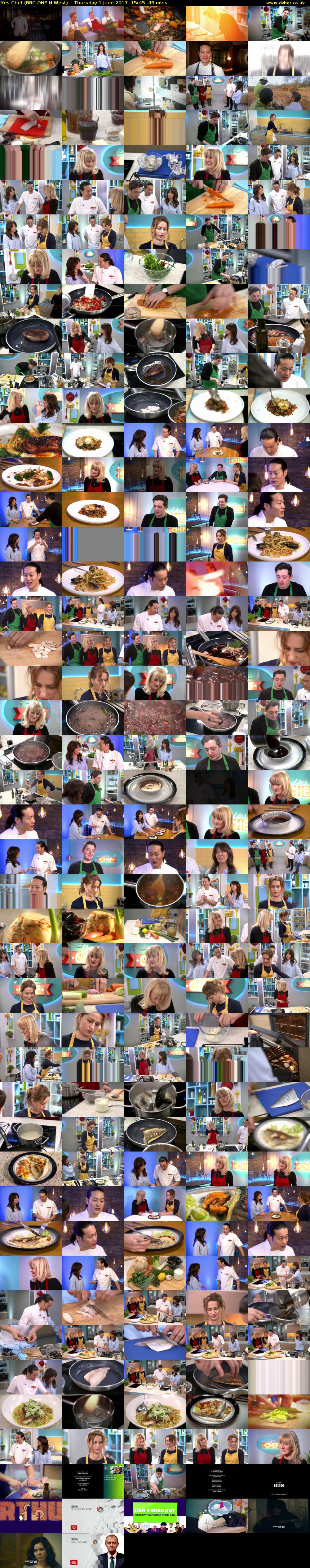 Yes Chef (BBC ONE N West) Thursday 1 June 2017 15:45 - 16:30