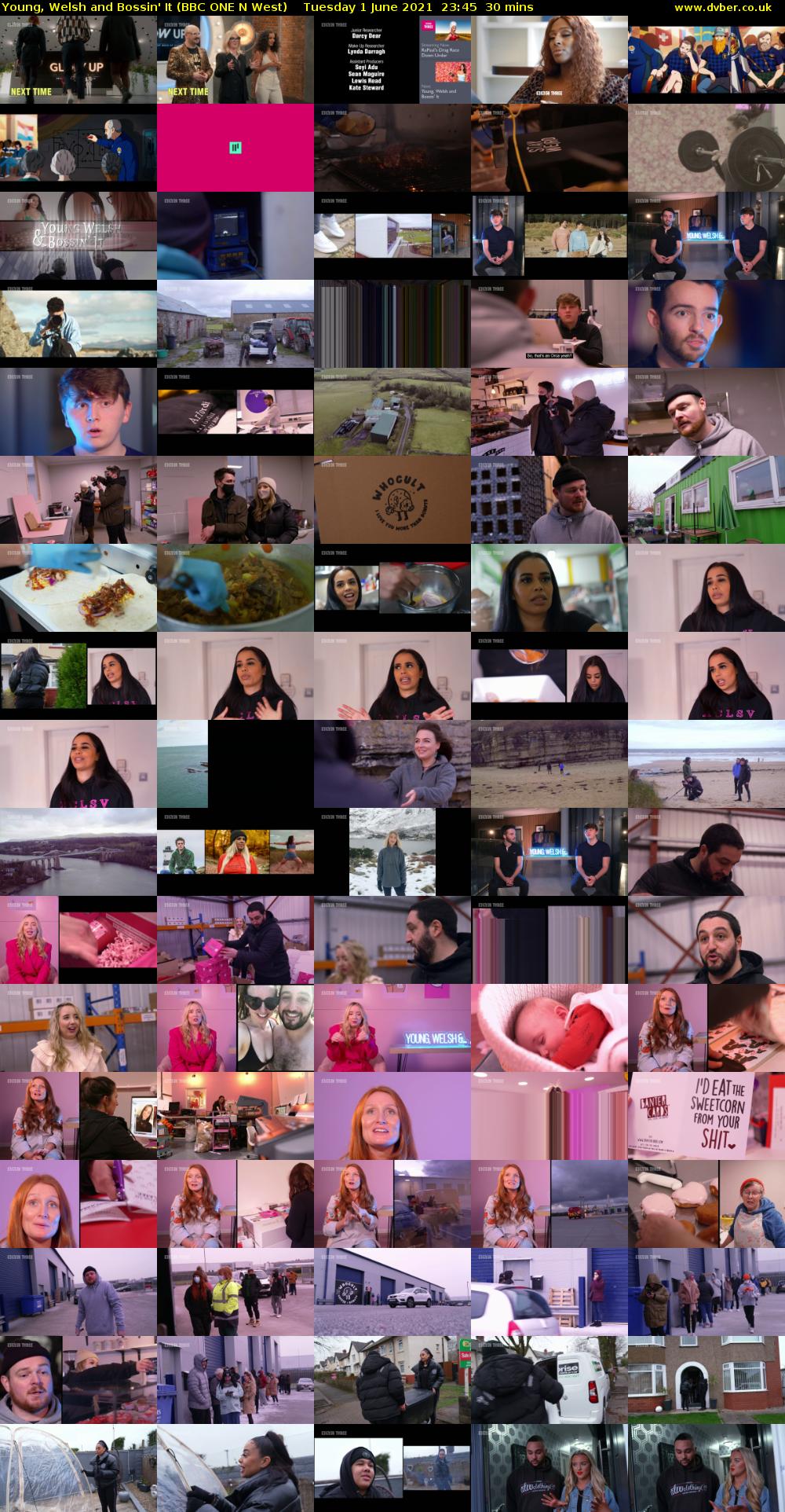 Young, Welsh and Bossin' It (BBC ONE N West) Tuesday 1 June 2021 23:45 - 00:15