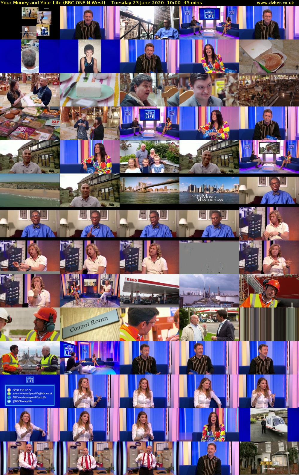 Your Money and Your Life (BBC ONE N West) Tuesday 23 June 2020 10:00 - 10:45