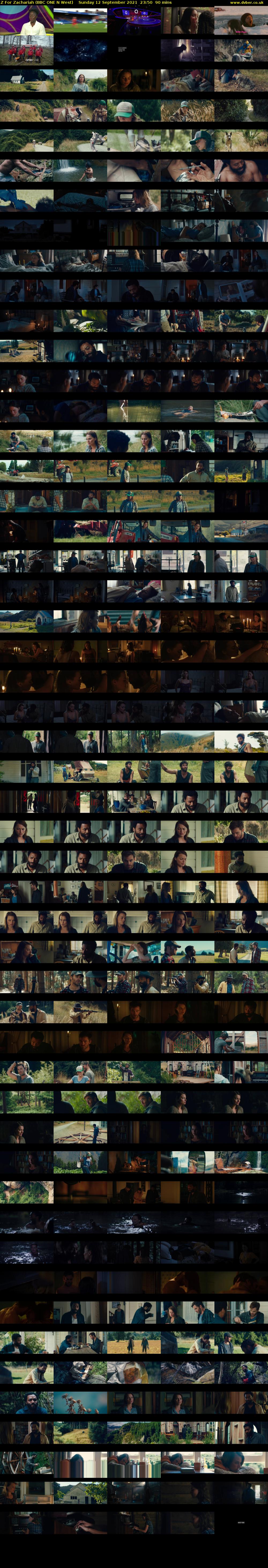 Z For Zachariah (BBC ONE N West) Sunday 12 September 2021 23:50 - 01:20