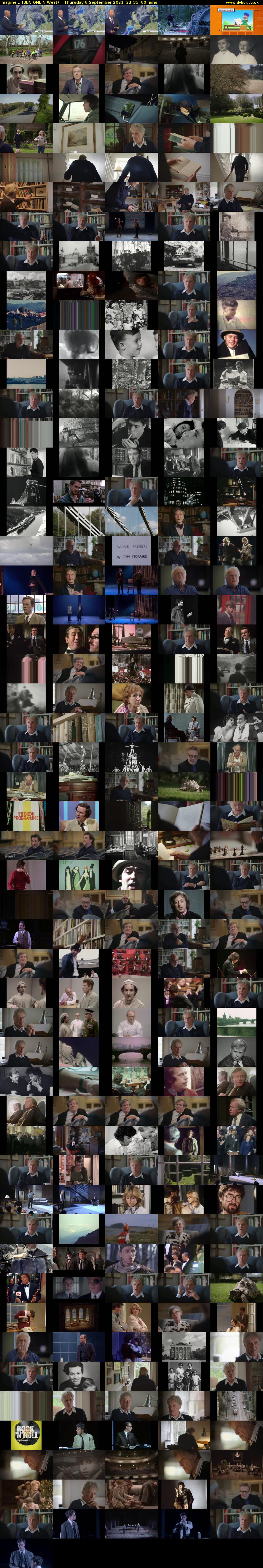 imagine... (BBC ONE N West) Thursday 9 September 2021 22:35 - 00:05