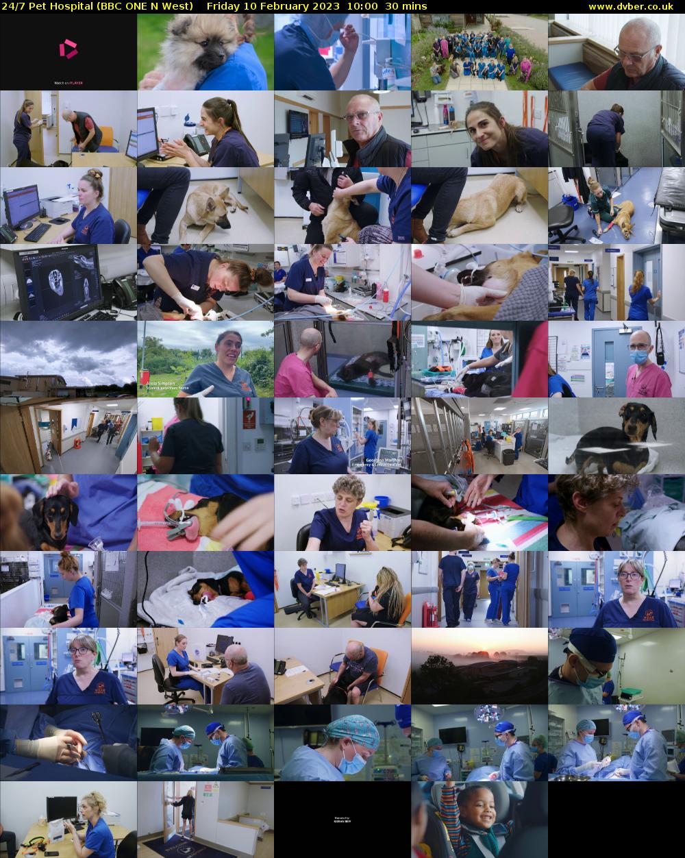 24/7 Pet Hospital (BBC ONE N West) Friday 10 February 2023 10:00 - 10:30