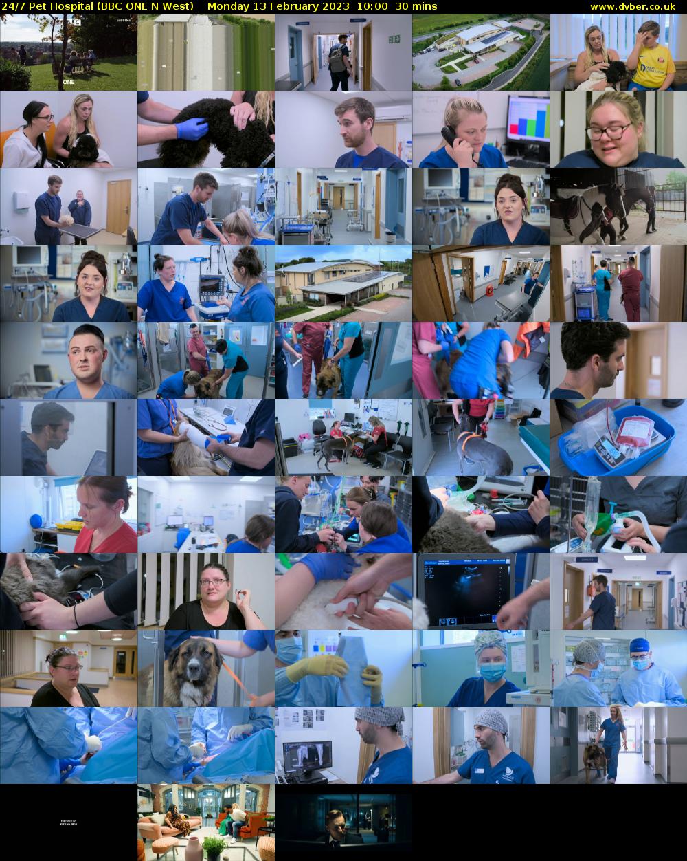24/7 Pet Hospital (BBC ONE N West) Monday 13 February 2023 10:00 - 10:30
