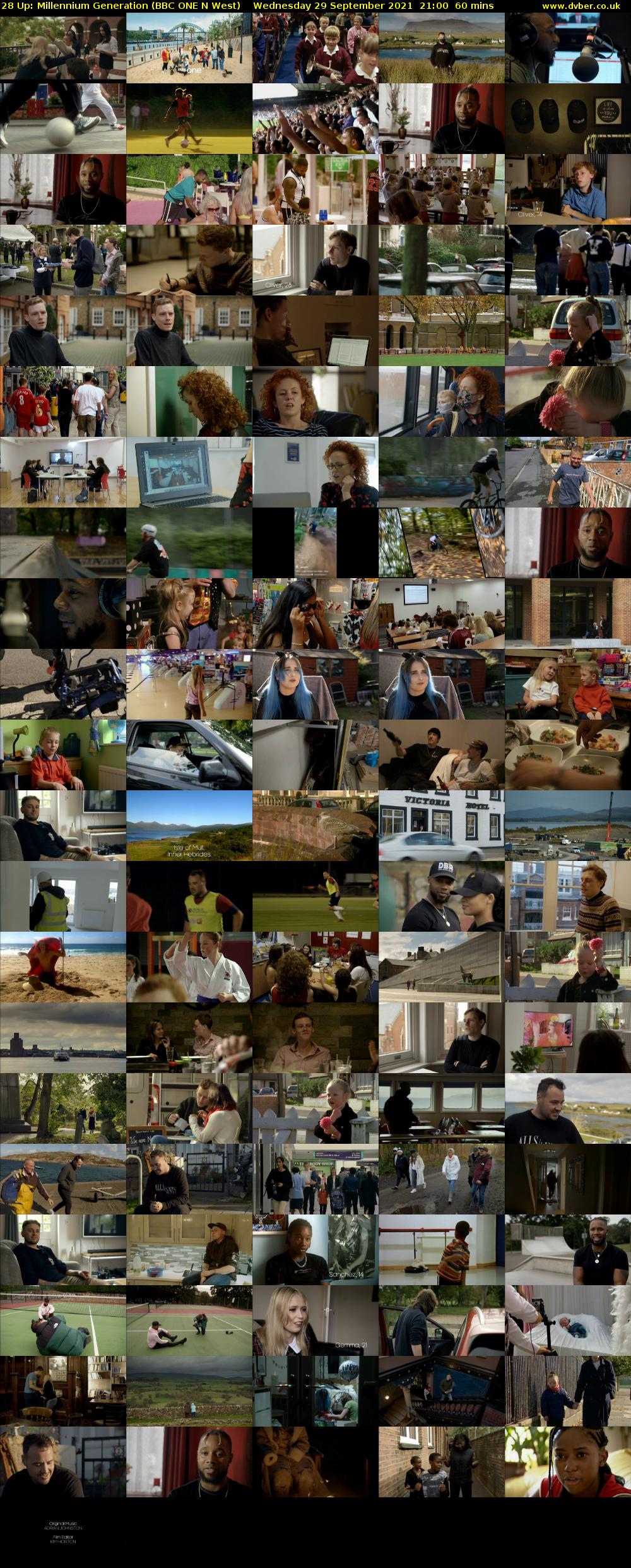 28 Up: Millennium Generation (BBC ONE N West) Wednesday 29 September 2021 21:00 - 22:00
