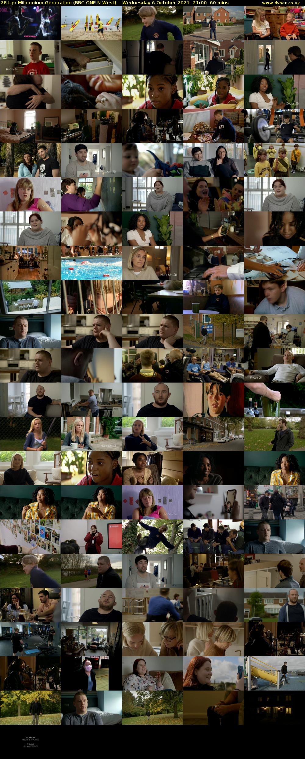 28 Up: Millennium Generation (BBC ONE N West) Wednesday 6 October 2021 21:00 - 22:00